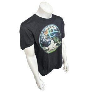 Anvil Men's Earth Day 2010 White House Black Short Sleeve Shirt Size Large